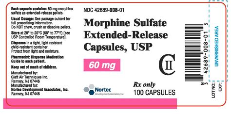 what are some generic time release morphine tablets